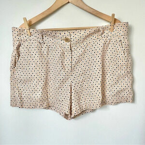 LOFT Linen Cotton  Blend Bermuda Shorts